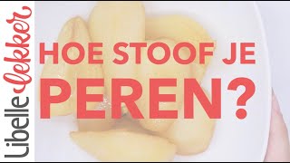 Hoe stoof je peren [upl. by Aliak]