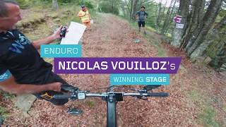 WESItaly  Nicolas Vouilloz’ Lapierre eTeam Bike MTB Team  POV on SP2 [upl. by Lamaaj]