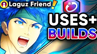 LAGUZ FRIEND amp EMBLEM IKES ENGAGE SPECIAL Uses amp Builds  Fire Emblem Heroes FEH [upl. by Enajharas]