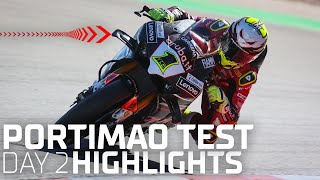 Highlights Day 2 of Portimao test produces record breaking pace 💥 [upl. by Lorant440]