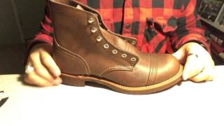 Red Wing Iron Ranger 8111 Unboxing [upl. by Hefter]