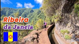 Ribeira da JanelaMadeira HikingLevada WalkRabacalPorto MonizTunnelsWild Birds [upl. by Moya950]