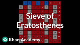 Sieve of Eratosthenes  Journey into cryptography  Computer Science  Khan Academy [upl. by Catharina]