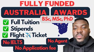 Fully Funded Australia Awards Scholarship for International Students 2024 [upl. by Aruam]