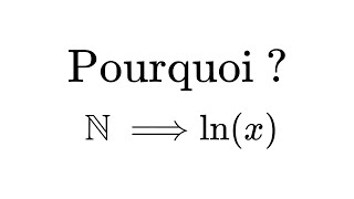 En quoi le Logarithme estil naturel [upl. by Becket]