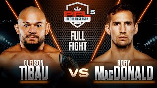 Gleison Tibau vs Rory MacDonald  PFL 5 2021 [upl. by Niroc]