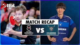 BAD KÖNIGSHOFEN vs OCHSENHAUSEN Tischtennis Bundesliga Recap  2024 Matchday 2 [upl. by Rratsal538]