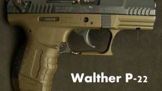 Walther P 22 SemiAuto Pistol review [upl. by Eiba]