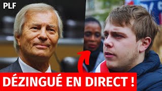 Vincent Bolloré ATOMISE Louis Boyard en une seule phrase 😨 [upl. by Nancy]