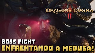 Ladino vs Boss Medusa Fui Petrificado  Dragons Dogma 2 [upl. by Marice]