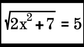 Équation irrationnelle sqr2x275 équation avec les racines carrées condition dexistence [upl. by Sihtam436]