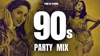 90s Bollywood Nonstop Dance Remix  Dj manish  Best of 90s Superhit Songs  Tune in Studio [upl. by Cerveny]