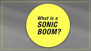 What is a sonic boom [upl. by Lepper995]