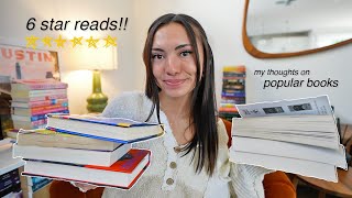 the 12 books I read in June amp July 6 star reads amp popular books [upl. by Meihar432]