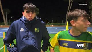 🎤Grifone Gialloverde VS Accademia Sporting Roma  Lintervista a Limiti e Di Biase [upl. by Riatsala]