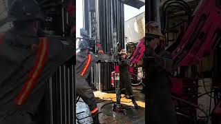 Casing Service Rig Job Floor Activities [upl. by Chadbourne]