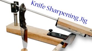 Building Knife Sharpening Jig [upl. by Noitna]