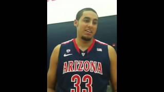 Grant Jerrett Media Day QampA by Arizona Athletics [upl. by Takakura]