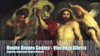 Venite omnes gentes  Vincenzo Albrici Cappella Augustana Matteo Messori [upl. by Aiblis]