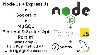 1 Build a Powerful Nodejs Express REST API with MySQL amp Socketio Integration StepbyStep Guide [upl. by Lal]