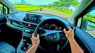 Driving POV DAIHATSU NEW XENIA 13 X MT 2023  ACCELERATION amp HANDLING  Test Drive Tol amp Kota ASMR [upl. by Huxley]