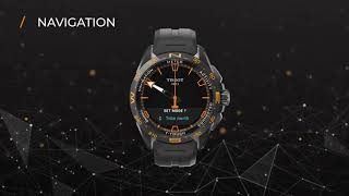 TISSOT  TTouch Connect Solar  Functions NAVIGATION EN [upl. by Sisile]