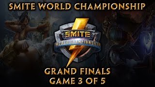 Smite World Championship Grand Finals Game 3 of 5 [upl. by Darce]