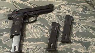 BERETTA 92FSM9 PISTOL THE FIGHTING 9MM [upl. by Romilly]