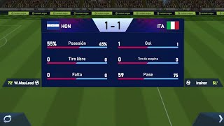 Honduras 11 Italia Amistoso Football League 2024 [upl. by Turino936]