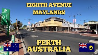 Exploring Perth Australia City Walking Tour of Eighth Avenue Maylands 2024 [upl. by Falda]