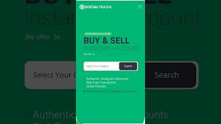 Sale Instagram Accounts💸💸  Social Tradia Review  Fameswap Review [upl. by Reerg901]