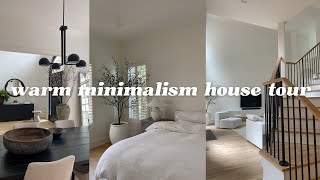 Warm Minimalism House Tour  2023 Home Reno Diary [upl. by Elleined]