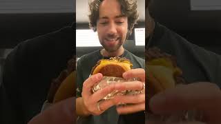 Gotham Burger Social Club Vegan Smashburger nyc smashburger veganburger plantbased fypage [upl. by Adaj]