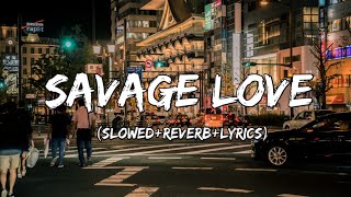 Savage Love  Jason Derulo amp Jawsh 685 Song savage love  SlowedReverbLyrics [upl. by Thera]