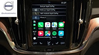 📲 GAMA VOLVO  Apple CarPlay amp Android Auto [upl. by Mudenihc]