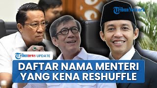 Jokowi Dikabarkan akan Reshuffle Kabinet Senin Pagi Menteri PDIP Diganti Orang Dekat Prabowo Masuk [upl. by Yelyab]