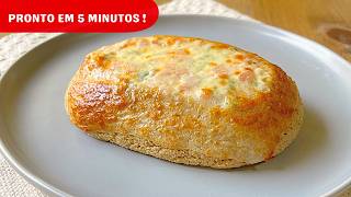 SUBSTITUA O PÃO em 5 MIN e SEM FARINHA Delícia Fácil e Saudável Low Carb [upl. by Aititel]