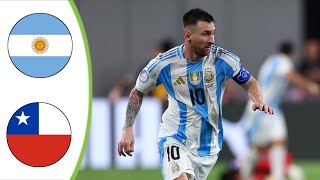 Argentina vs Chile  Extended Highlights amp All Goals 2024 HD [upl. by Gale]