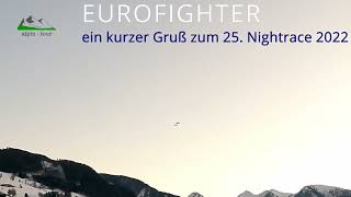 Gruß der Eurofighter zum 25 Nightrace 2022 [upl. by Chicoine678]