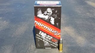 Norma TAC22 Ammunition Review [upl. by Odranoel]