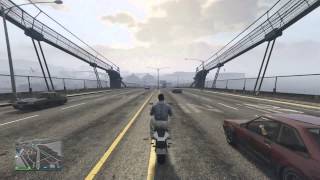 GTA Online Unirider Platinum Award 2000 foot wheelie [upl. by Kcyred]