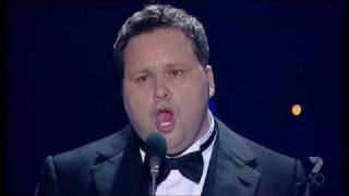 Paul Potts on Australias Got Talent 2009 WideScreen [upl. by Marrilee]