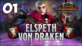 How to Dominate as Elspeth von Draken First 15 Turns  Legendary Difficulty  Warhammer 3 [upl. by Zabrina]