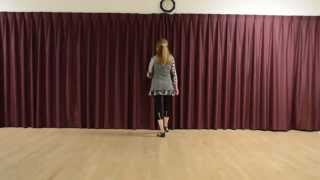 SAMBA Line dance  teach and counts [upl. by Ahtelrac]