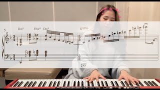 sheet music🧚‍♀️ Isn’t She Lovely  Stevie Wonder Jazz Piano [upl. by Eecyaj]