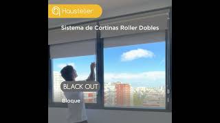 Cortinas Roller Dobles  Haustelier [upl. by Holle]