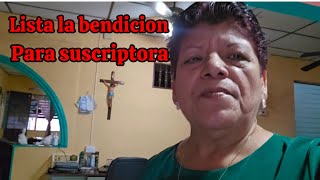 lista la bendicion para suscriptora sonsonate sansalvador viralvideo [upl. by Ahsaret]