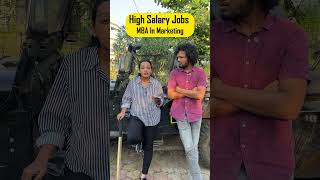 High Salary Jobs MBA In Marketing ✅ [upl. by Llenehs929]