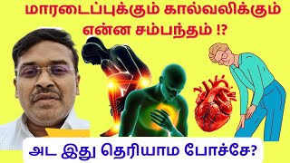 கால் வலிக்கும் நெஞ்சு வலிக்கும் உள்ள சம்பந்தம் claudication leg paina predictor for heart attack [upl. by Dorion]