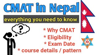 Why cmat Cmat syllabus for 2023 Cmat course in nepal  Cmat structure [upl. by Herring]